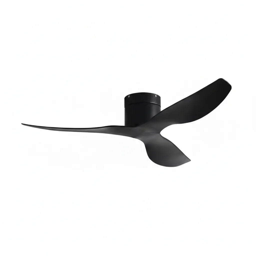 Onyx | Ventilateur ultra-plat noir et ABS noir