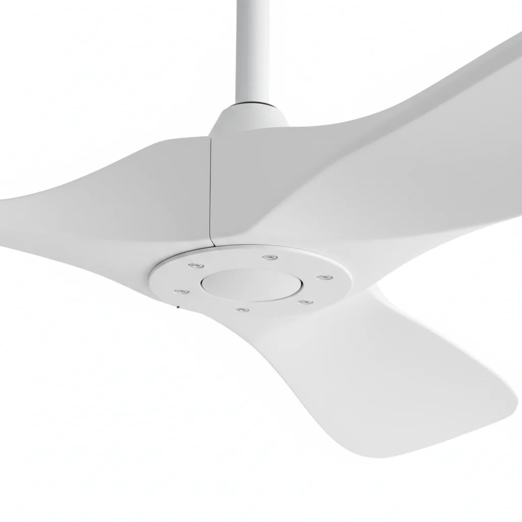Sirocco | Ventilateur vintage blanc et ABS blanc