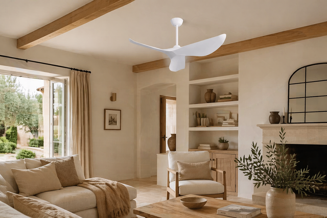 Capraia | Ventilateur design télécommande 97 cm