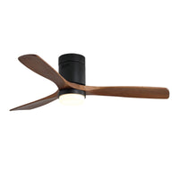 Miami | Ventilateur de plafond 132cm Aura - Pales effet bois & LED intégrée — vue 3