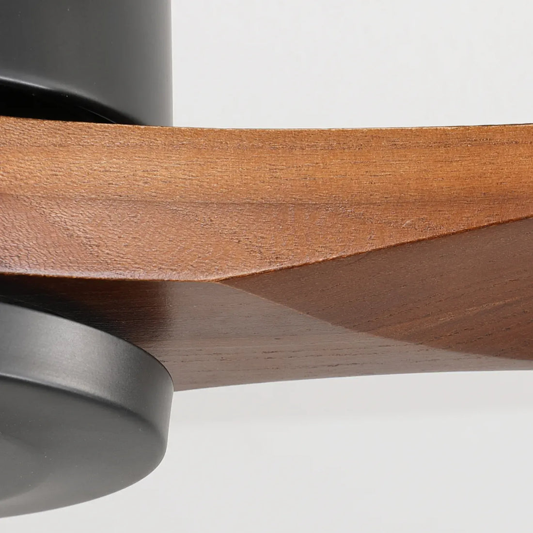 Ventilateur de plafond 52″ encastré - Sans lumière, acier & bois