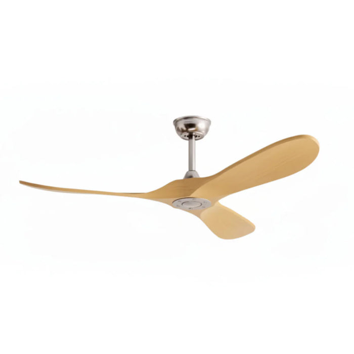 Tramontane — Ventilateur vintage argent et bois clair